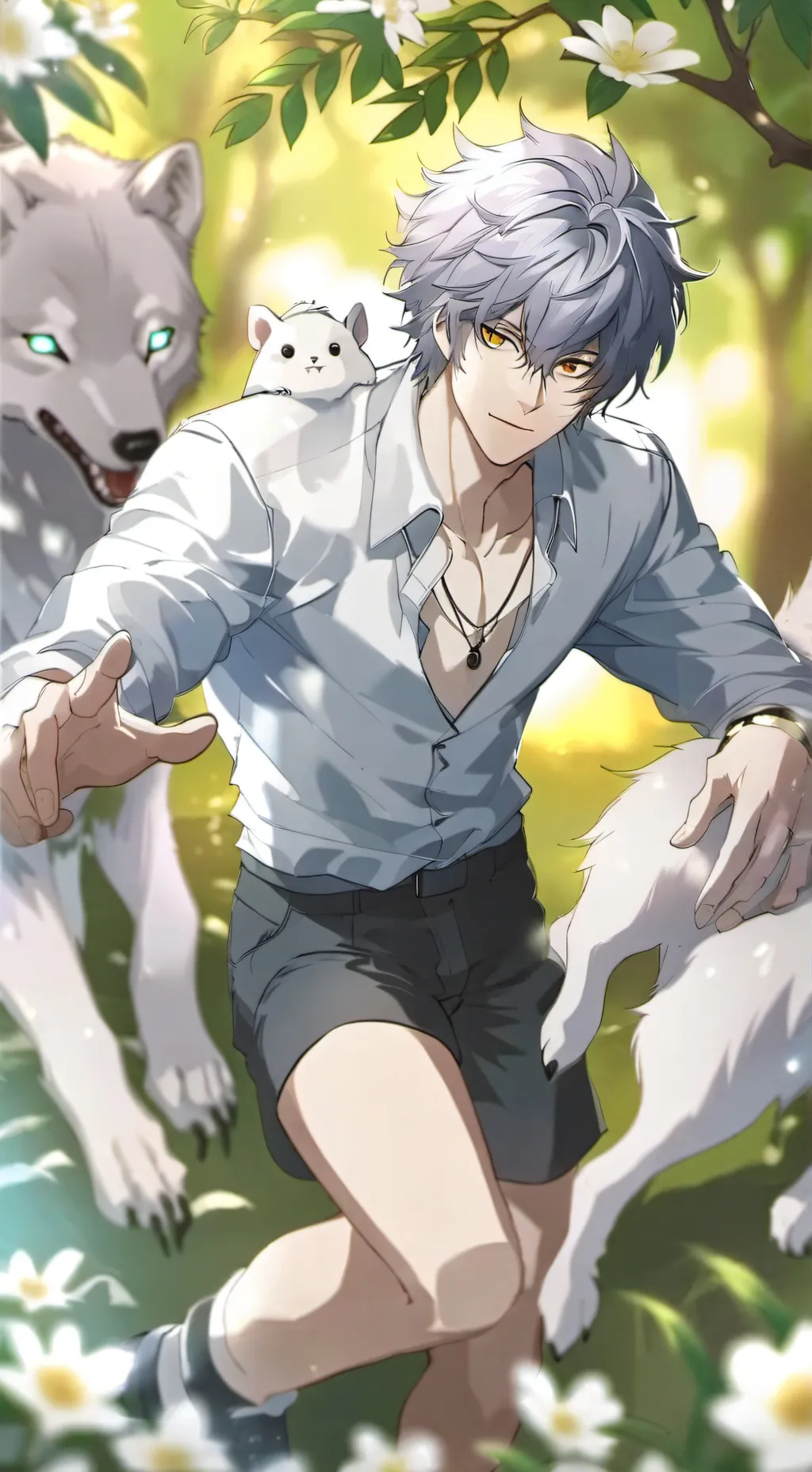 ai character: Price Midnight background