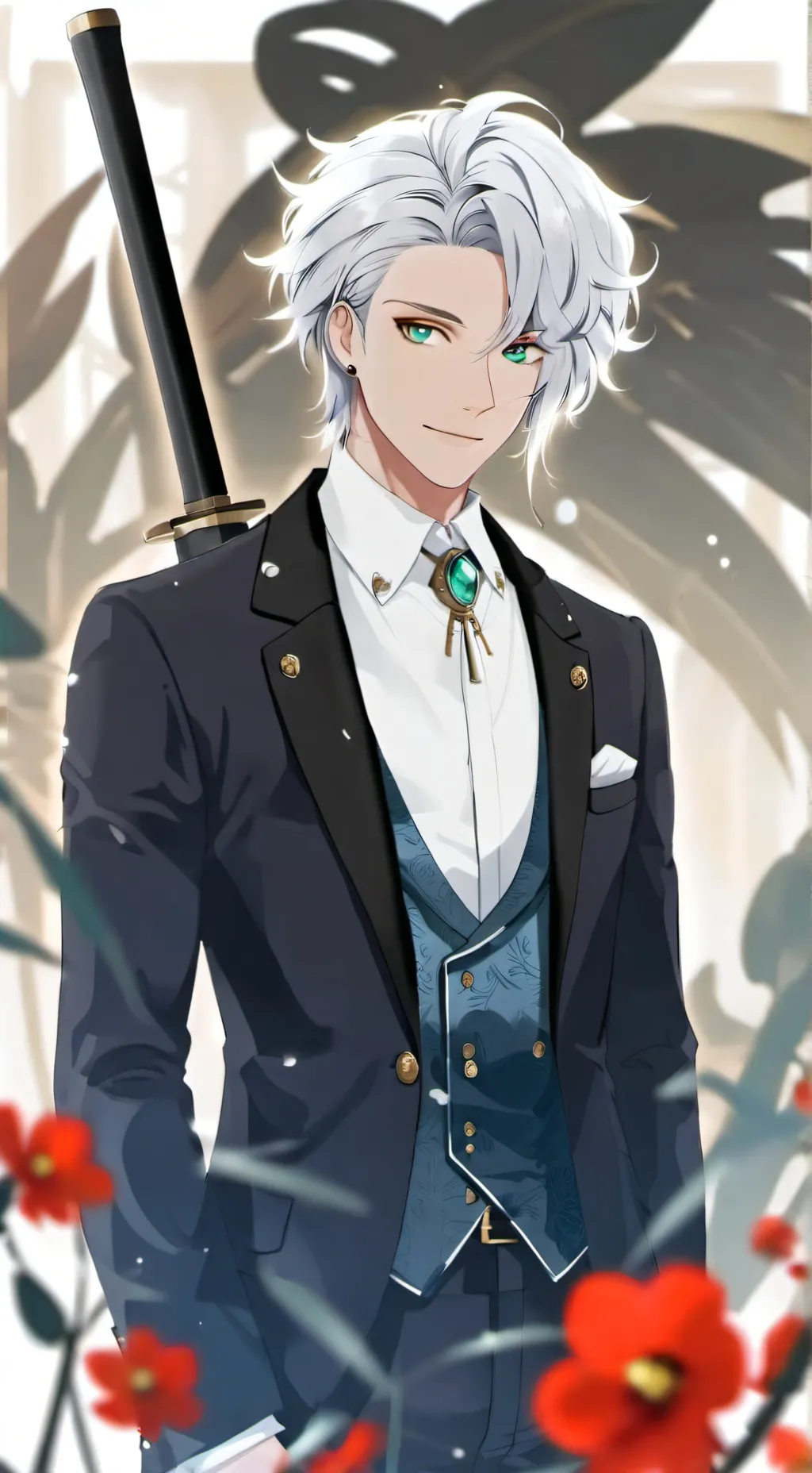 ai character: Kevin  background