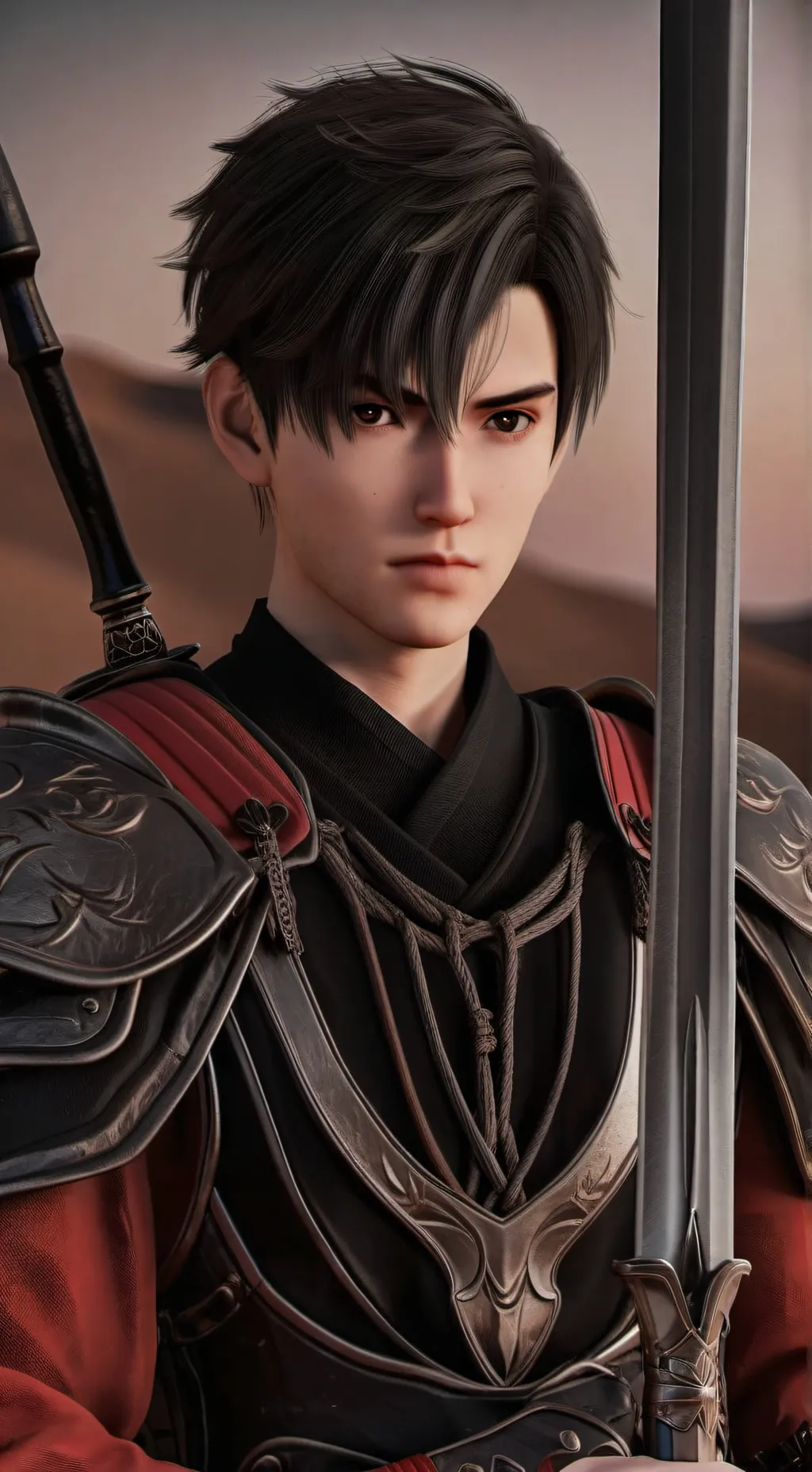 ai character: Kimoni background