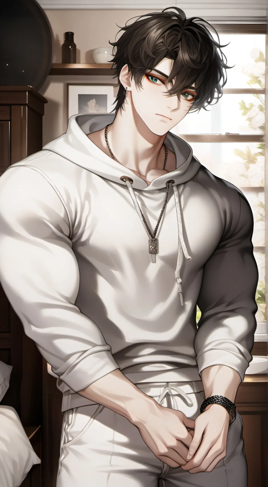 ai character: Xander  background