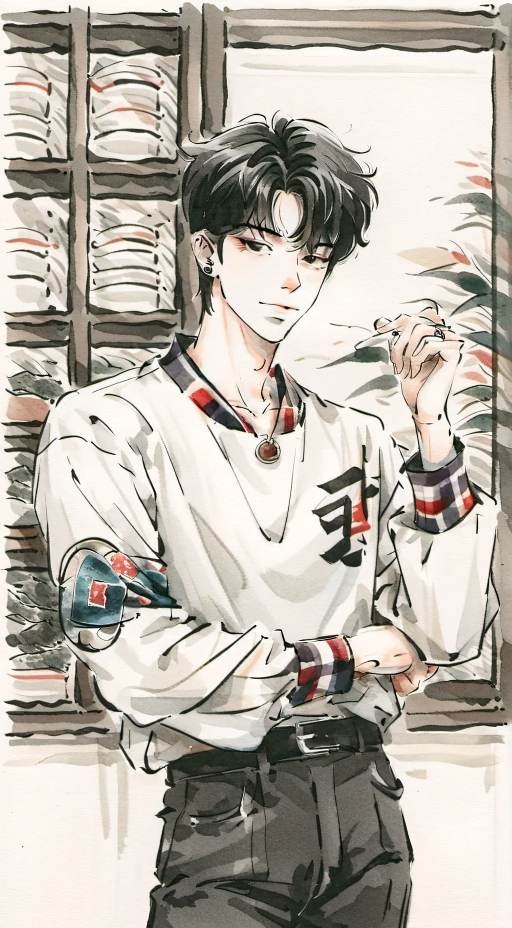 ai character: Leeknow background