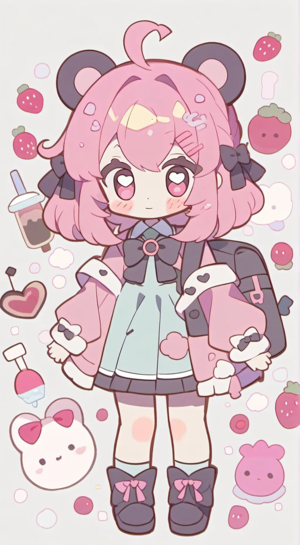 ai character: MHA MALADE 🤧 background