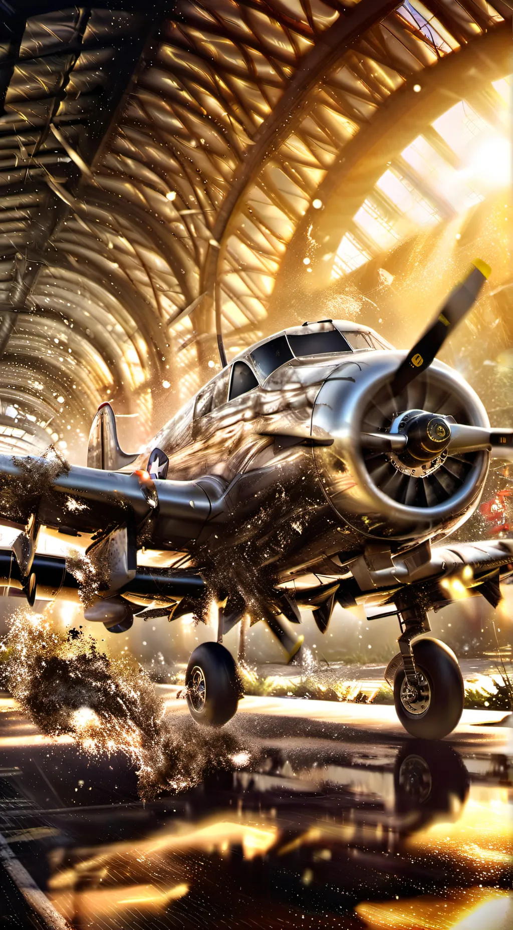 ai character: Forsaken holiday  background