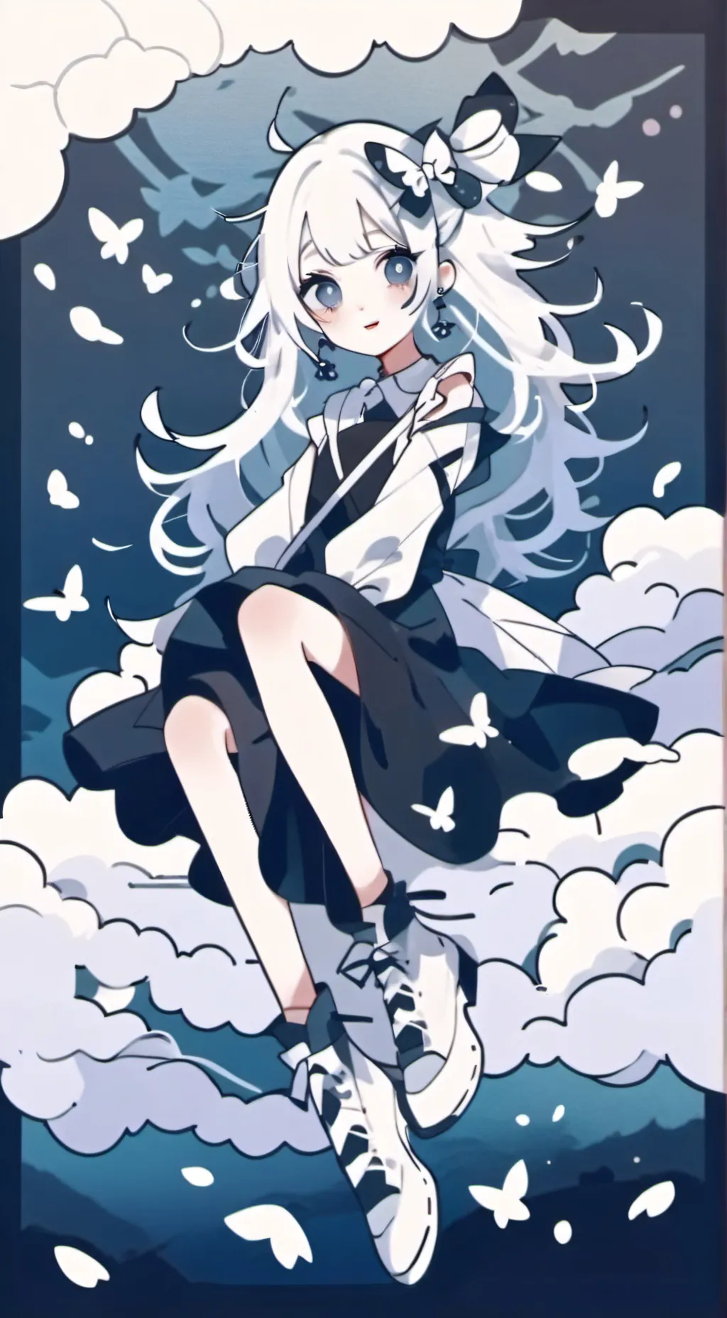 ai character: Melody 🎀🎀 background