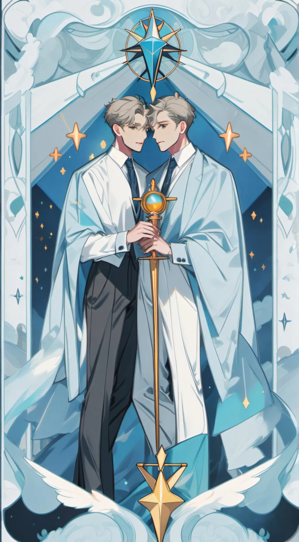 ai character: liam and  jake background