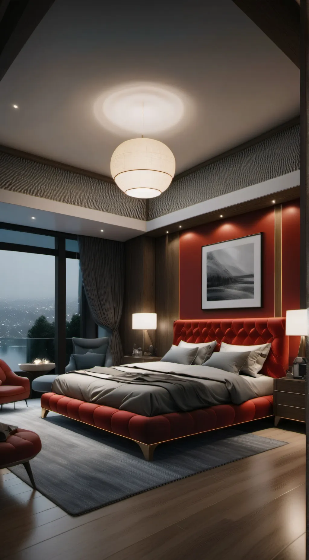 ai character: Sleep over background