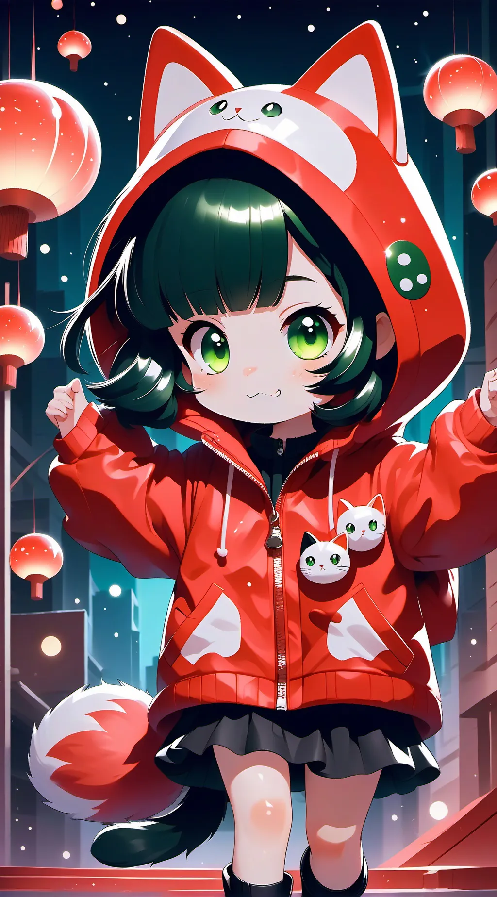 ai character: Hailey  background