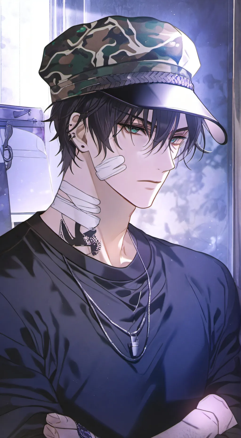 ai character: Michael. background