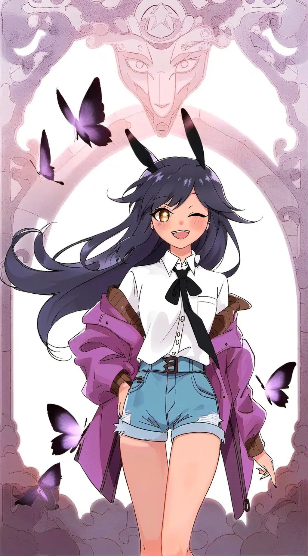 ai character: aphmau Shalashaska background