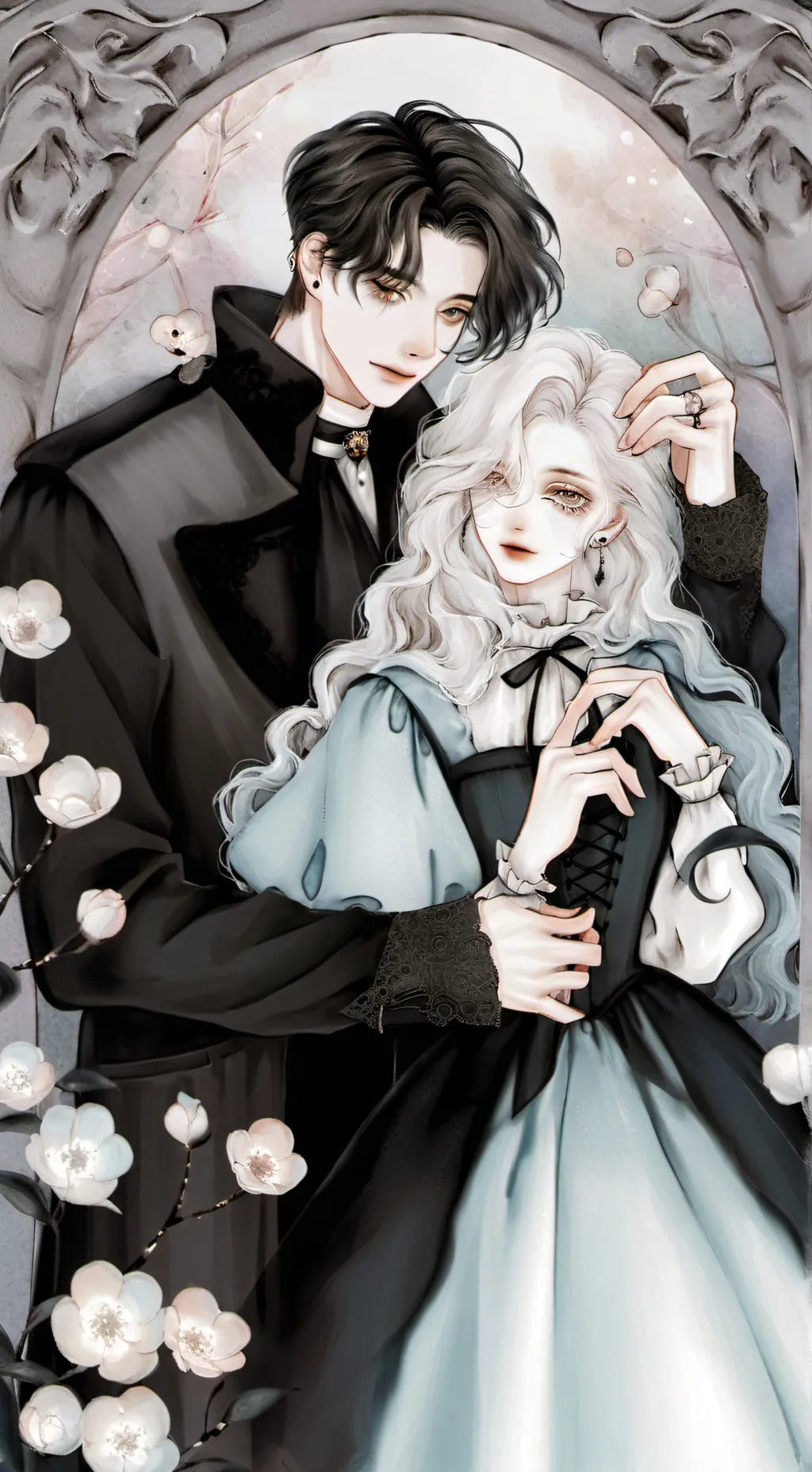 ai character: Max and Luna background