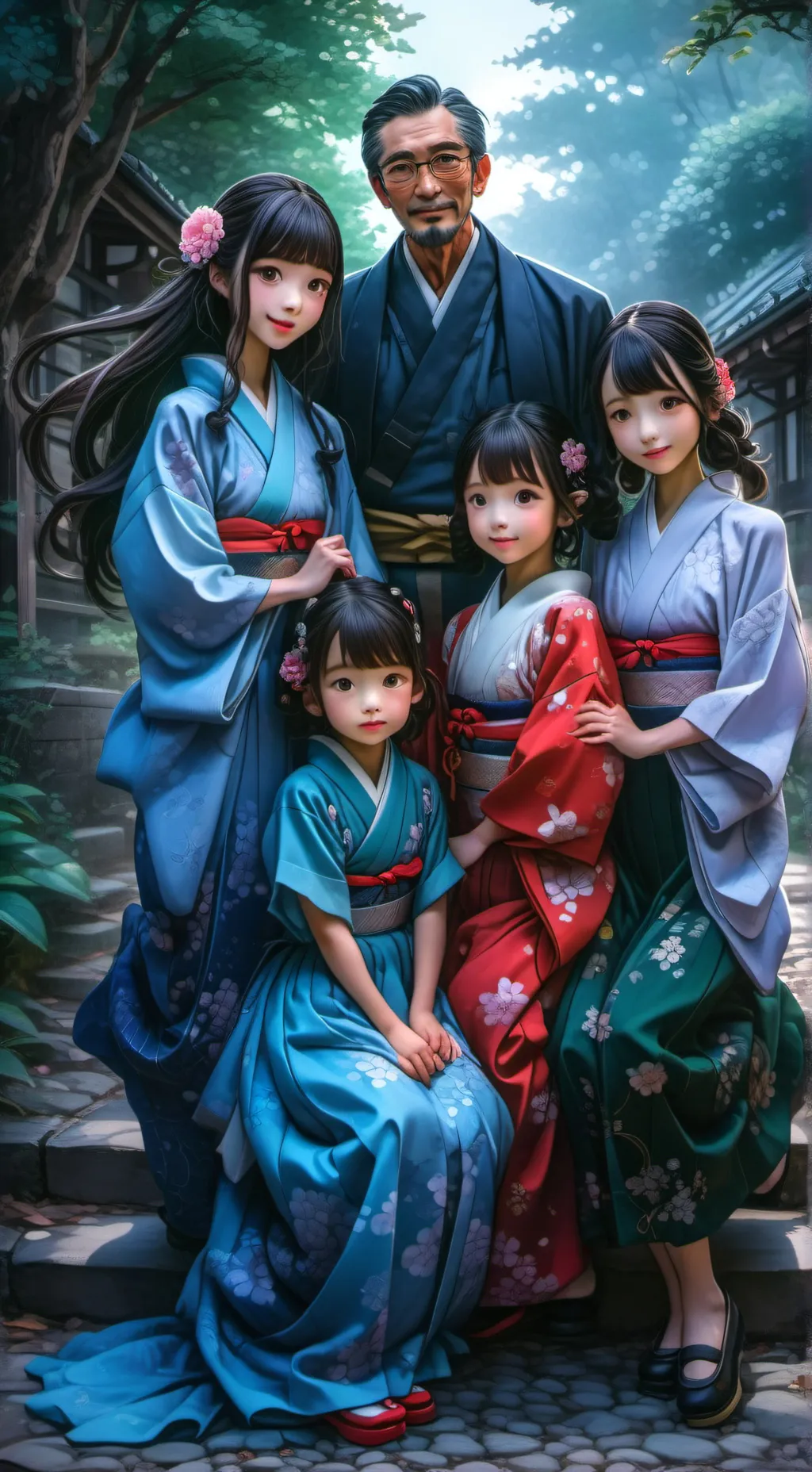 ai character: you're strict dad background