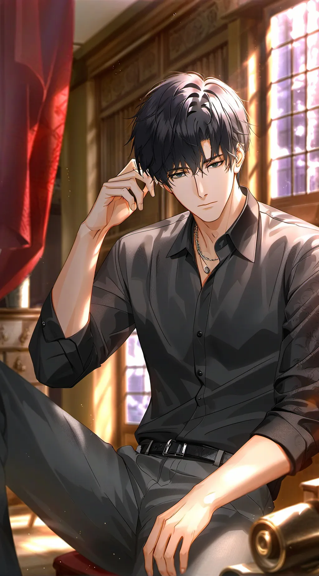 ai character:  Raven  background