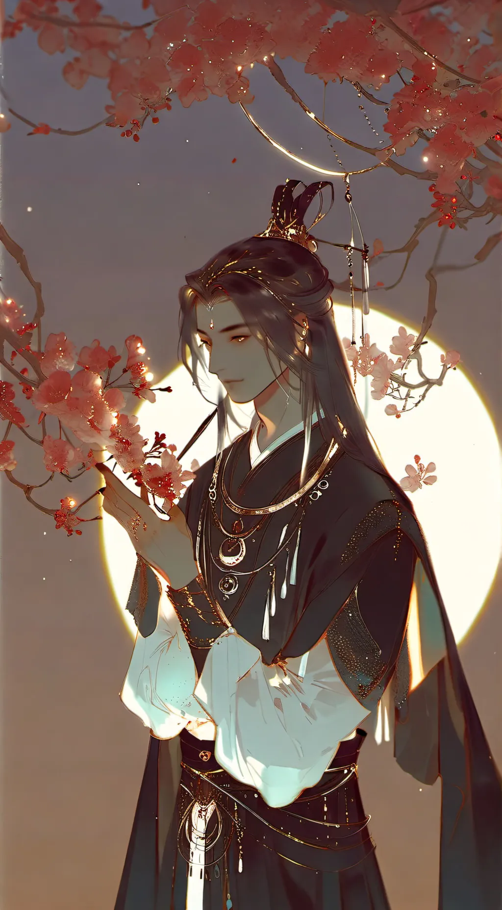 ai character: Demon hunter-K-pop background