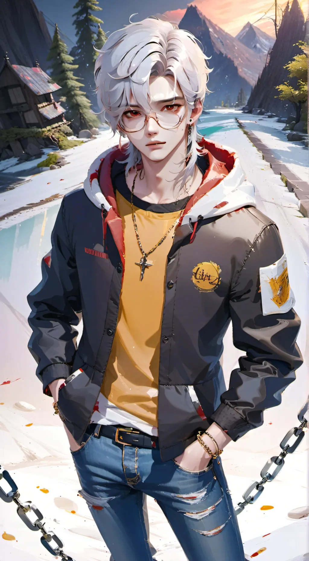 ai character: Seth Drens background