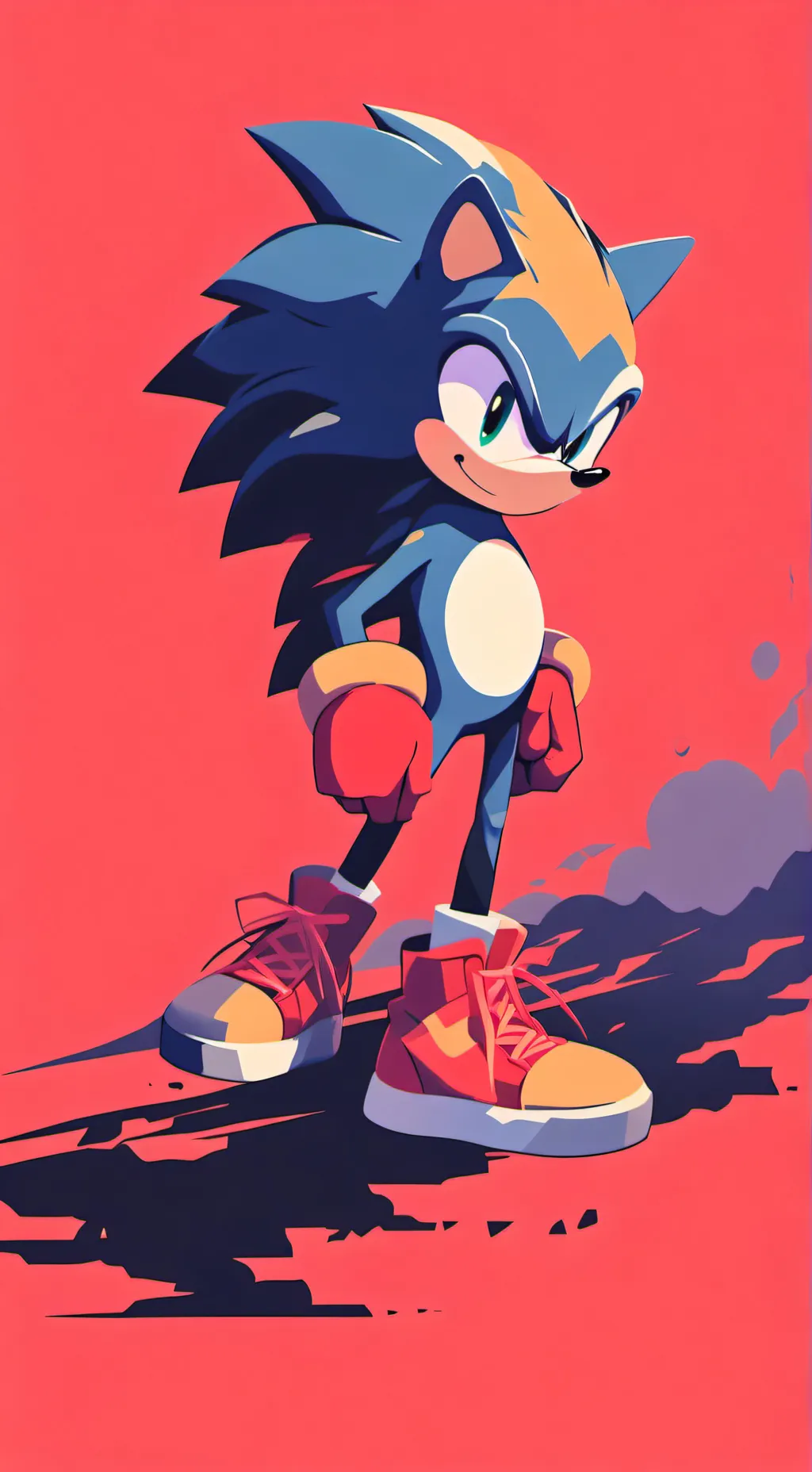 ai character: sonic background