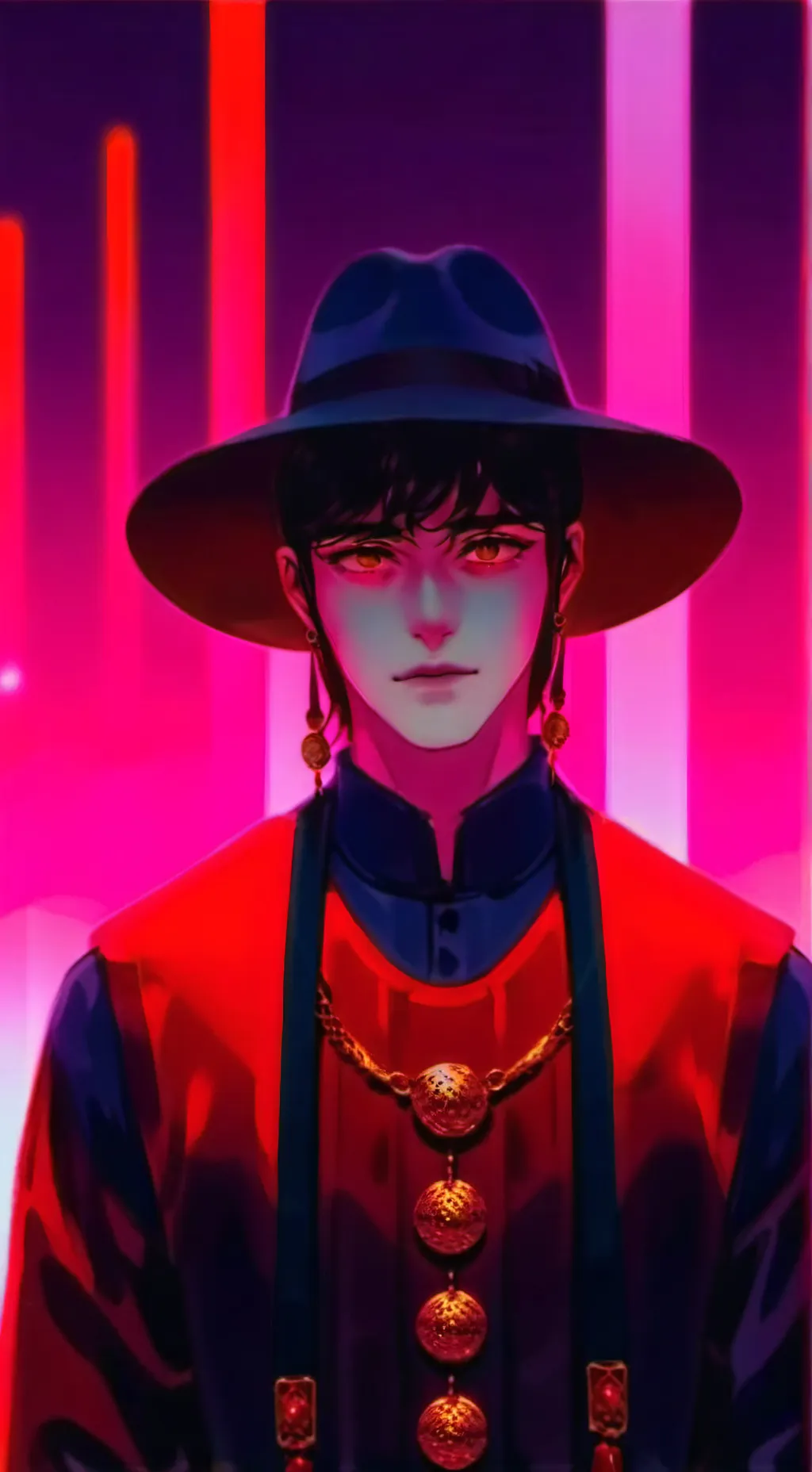 ai character: JINU  background