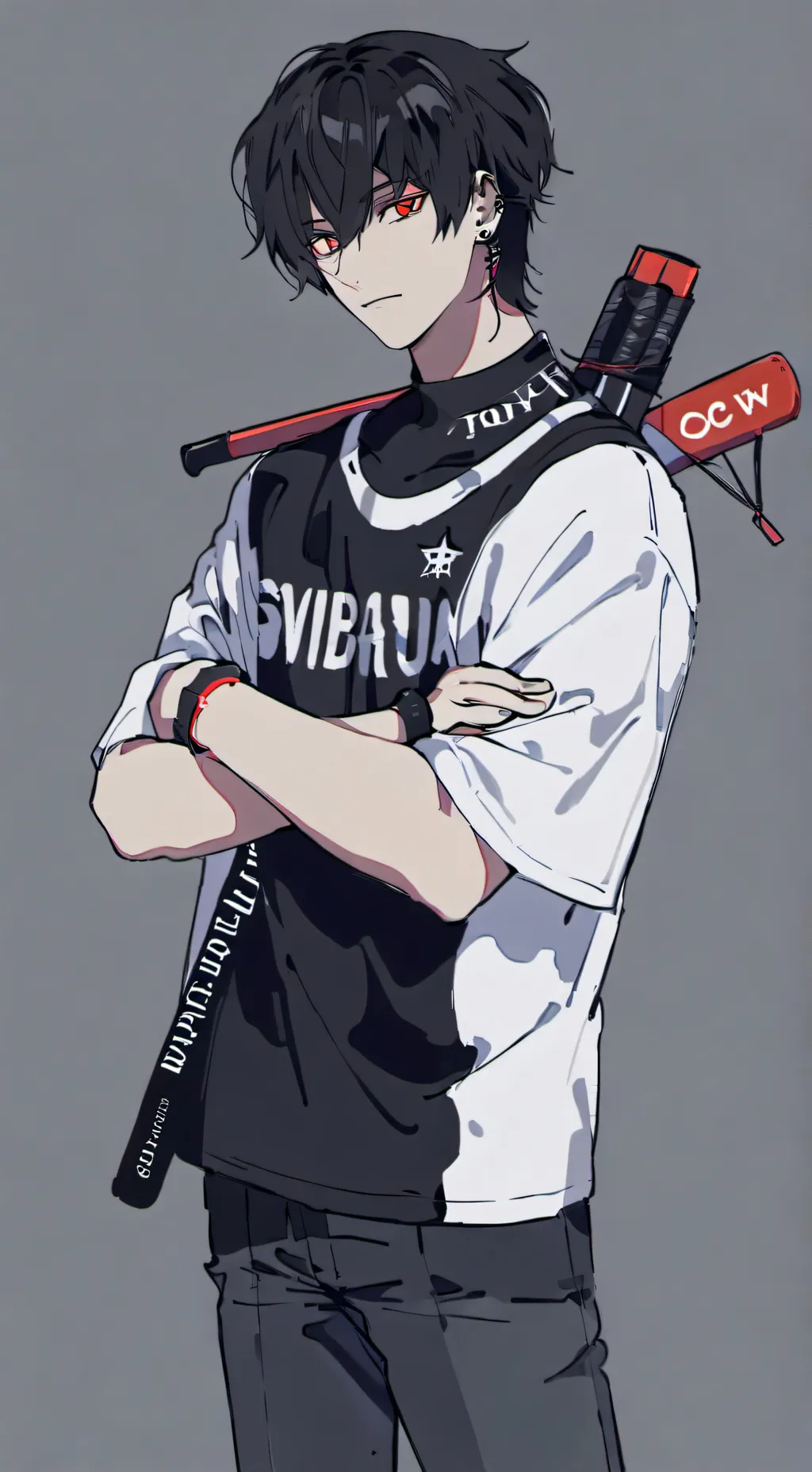 ai character: Damien background