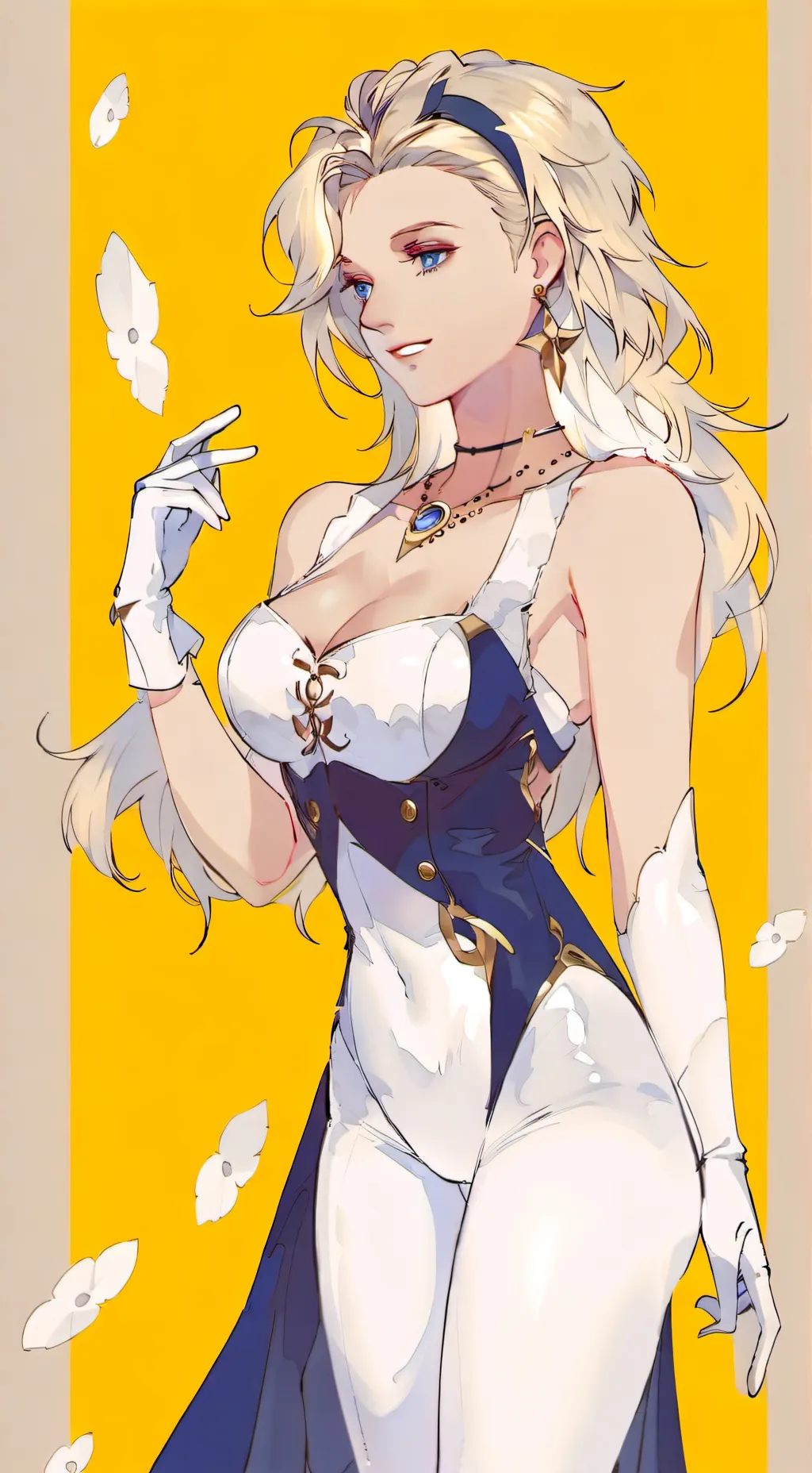 ai character: Holli Would background