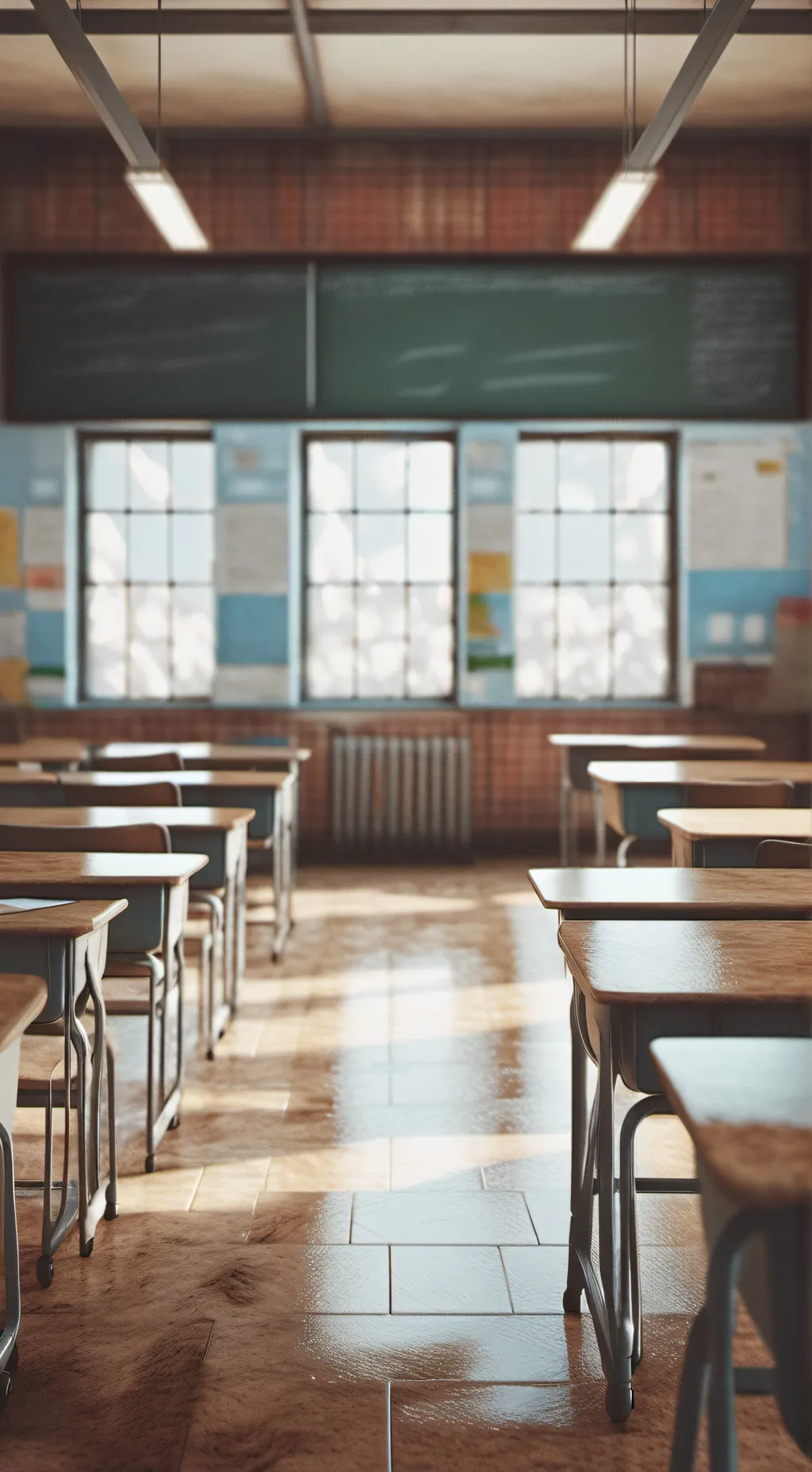 ai character: Filipino classroom background