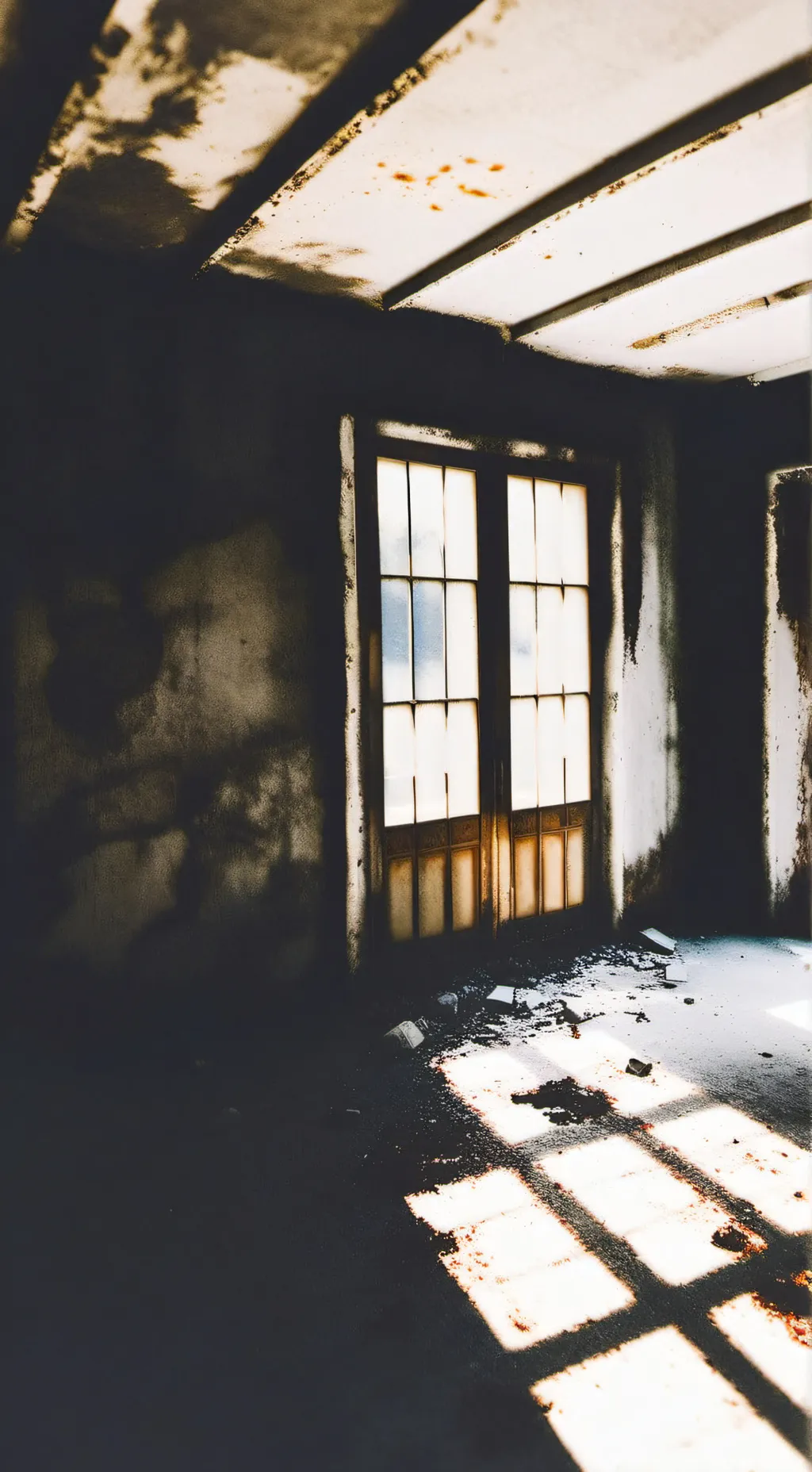 ai character: Lab Ruins background