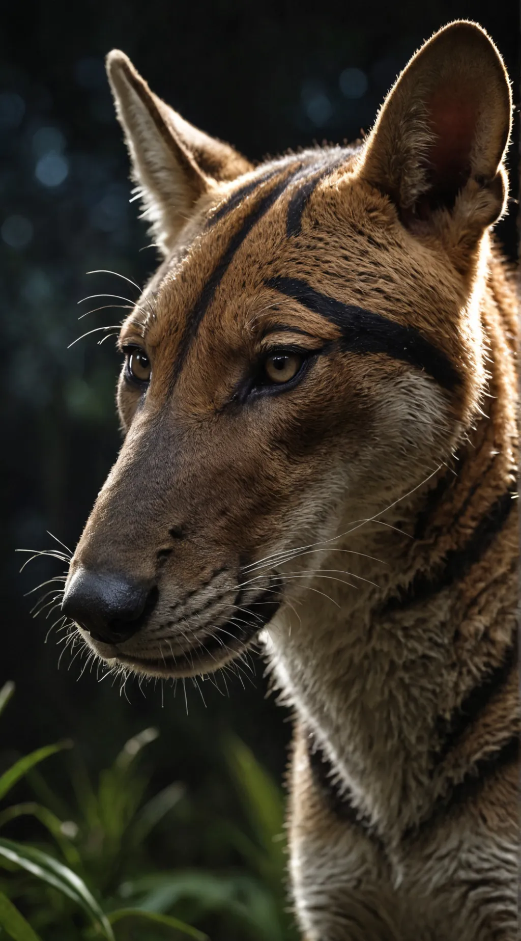 ai character: Thylacine background