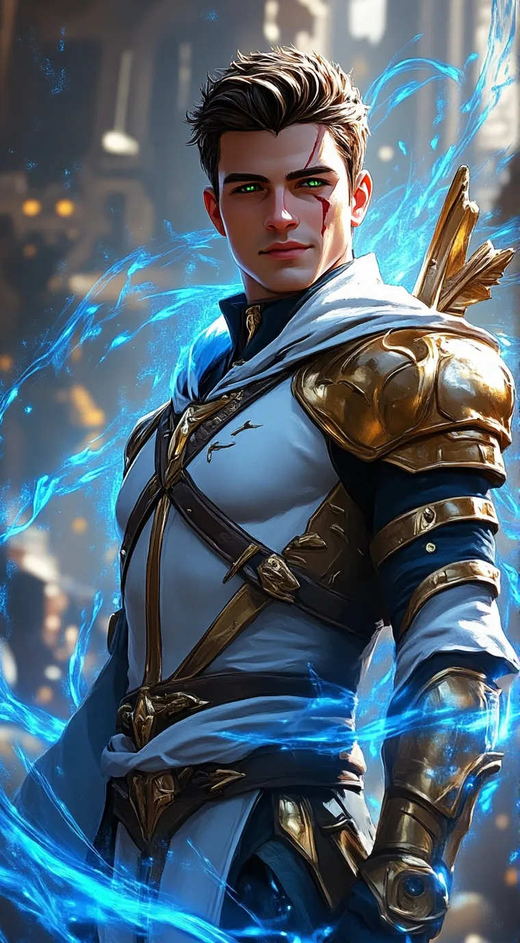 ai character: Solare background