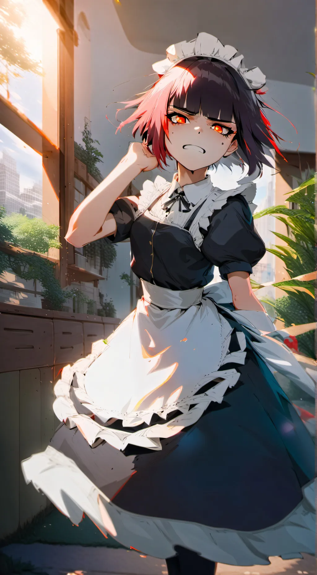 ai character: Enya background