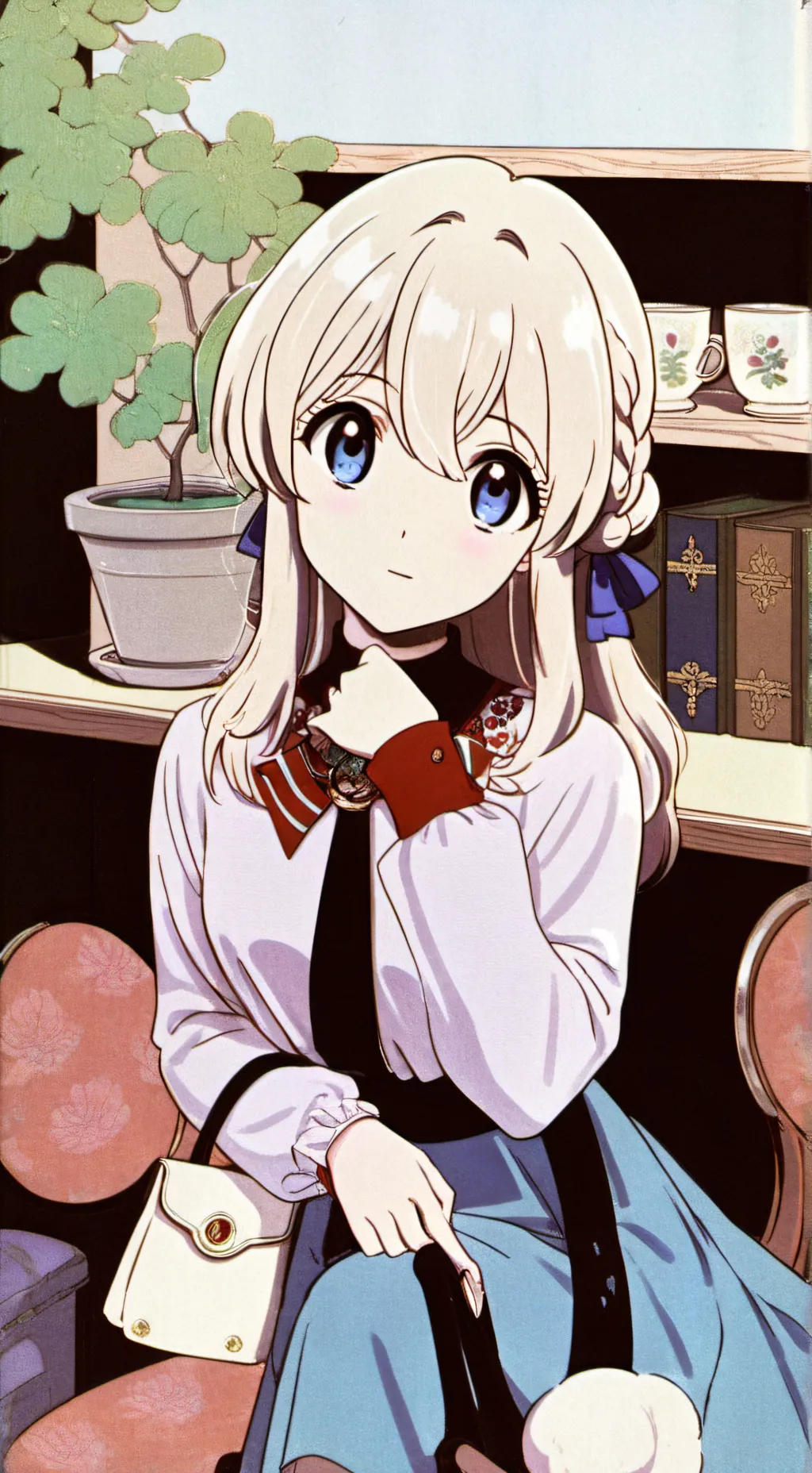 ai character: pizzaburger  background