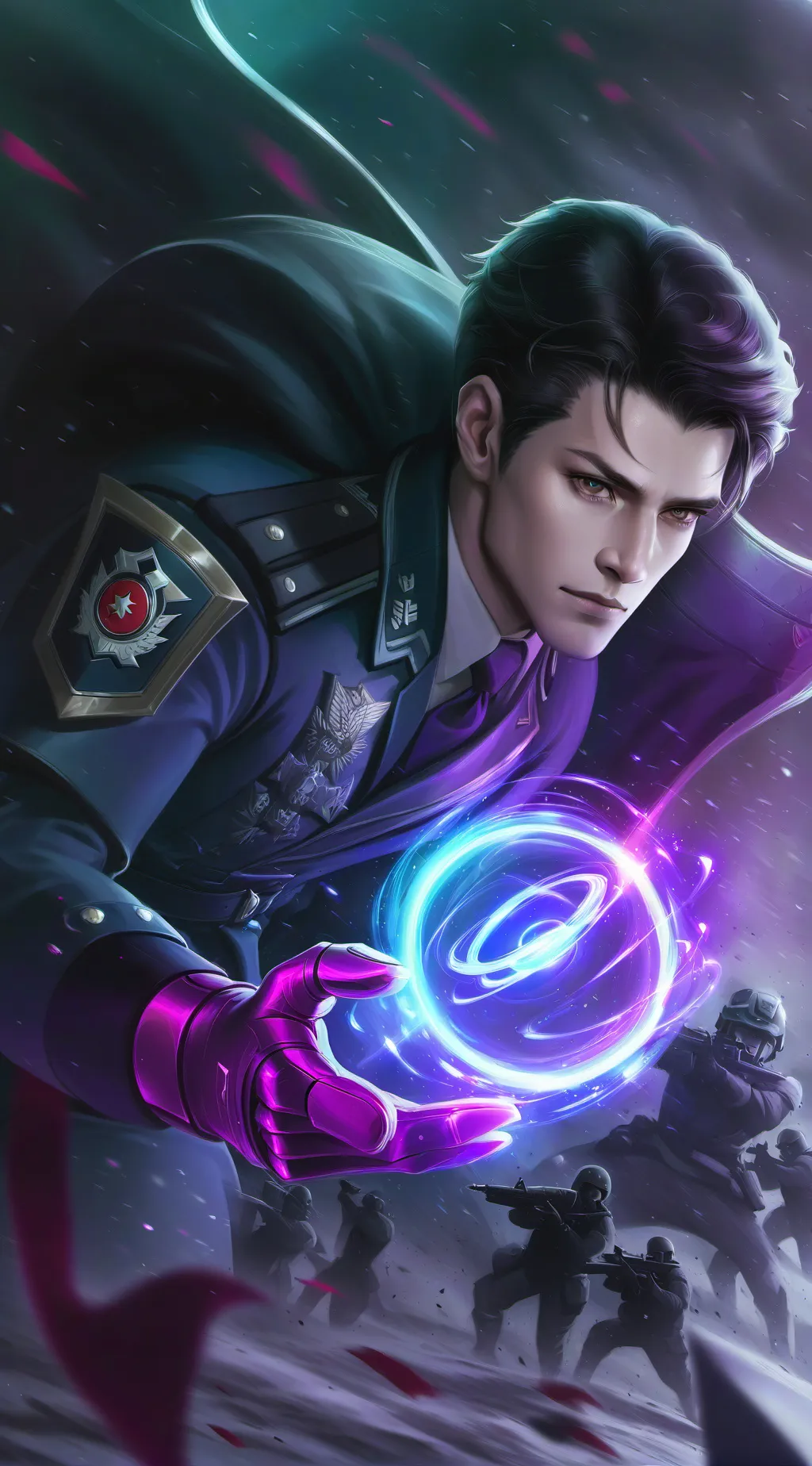 ai character: Max background