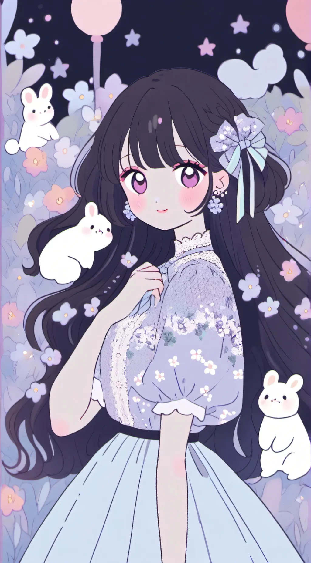 ai character: Lakky Dionell  background