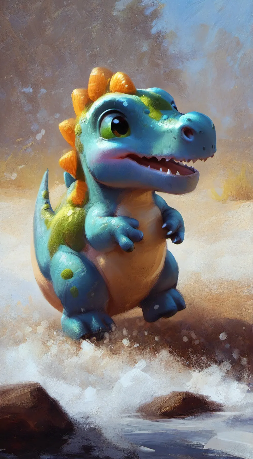 ai character: Fred background