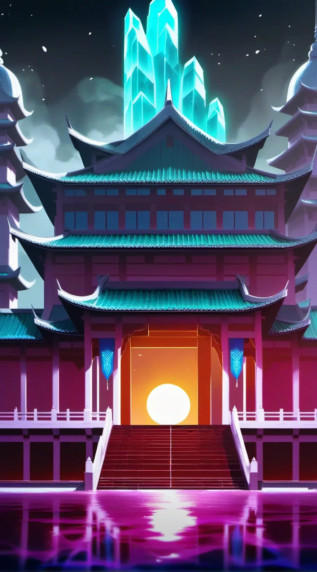 ai character: mha X your temple! background