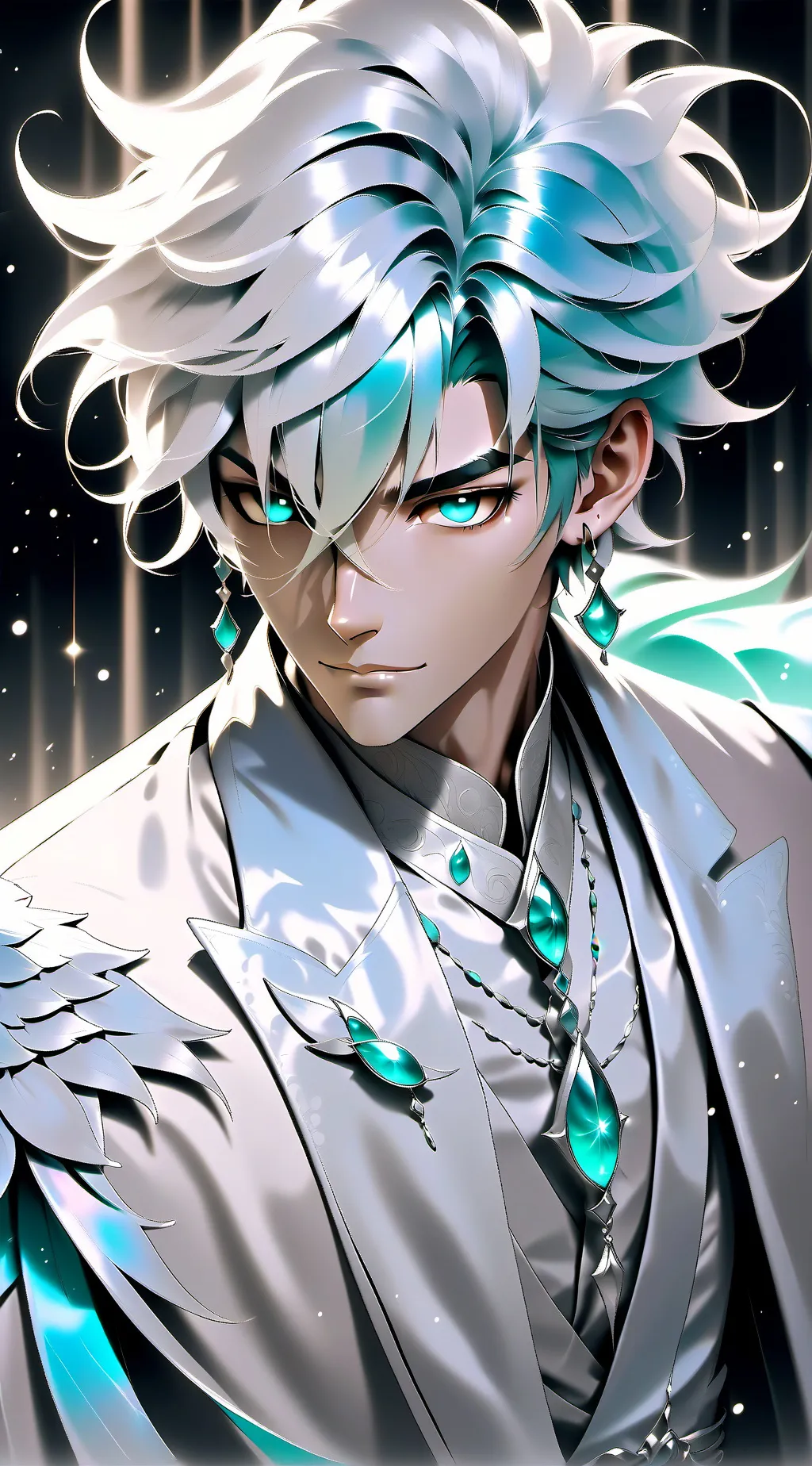 ai character: Matías ♥ background