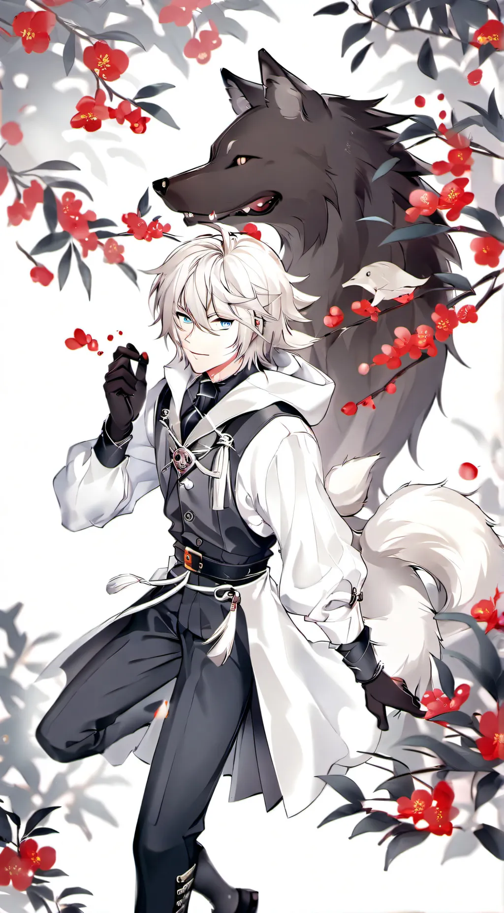 ai character: Werewolf boss background