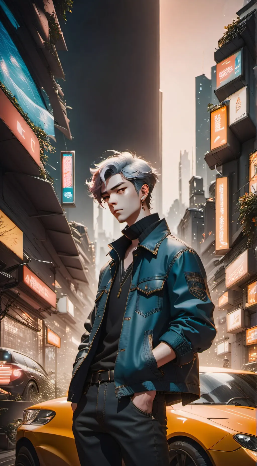 ai character: carl background