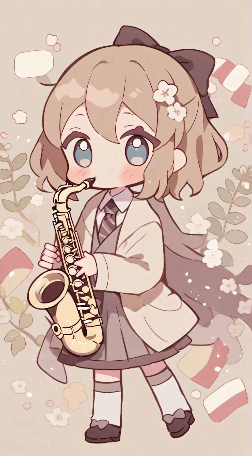 ai character: Band lesson background