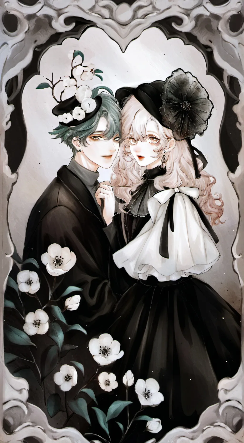 ai character: con sink and Bruce background