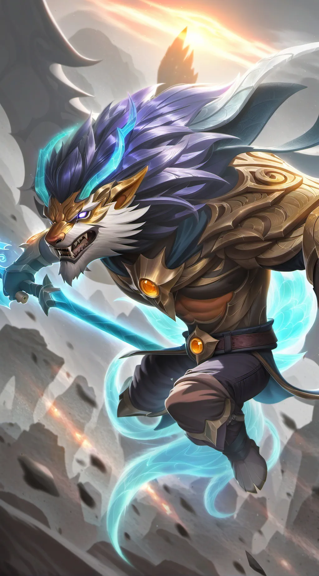 ai character: Idk here  background