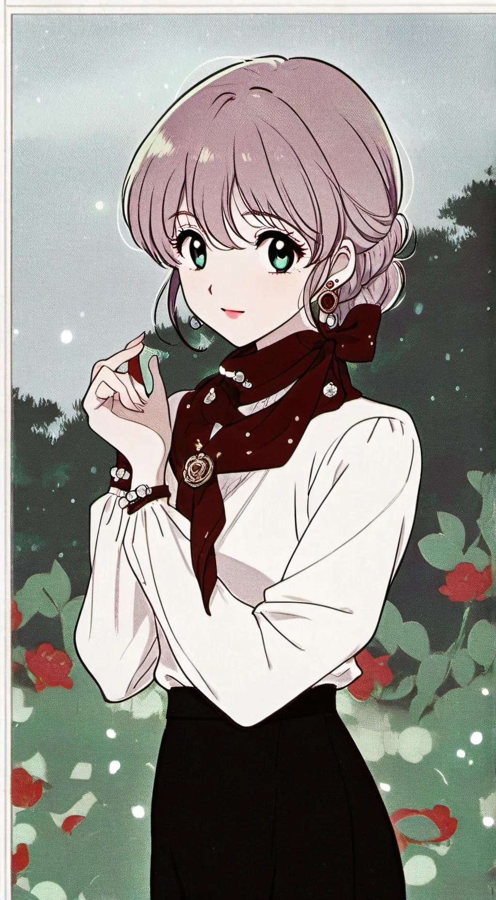 ai character: katie background