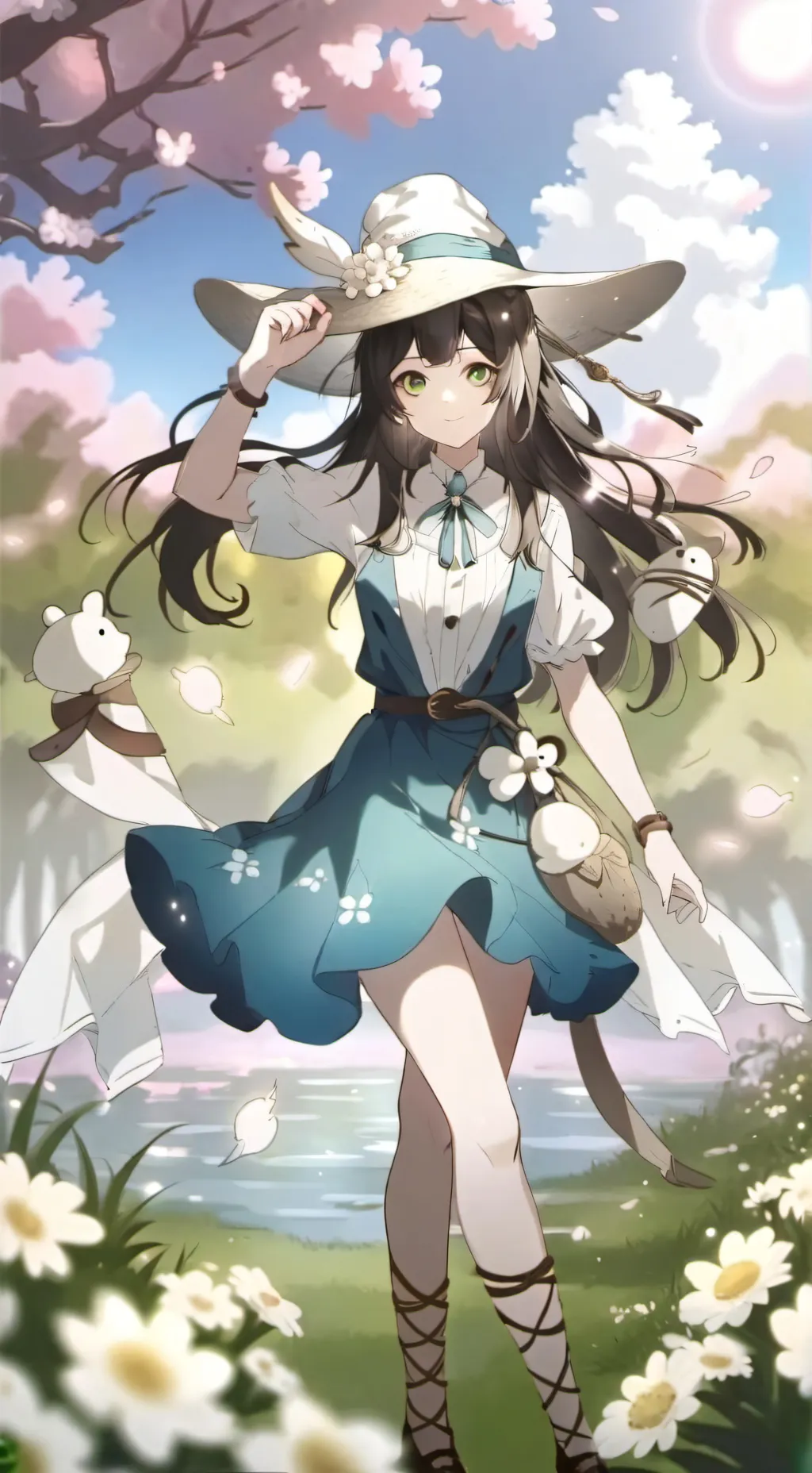 ai character: Nina background