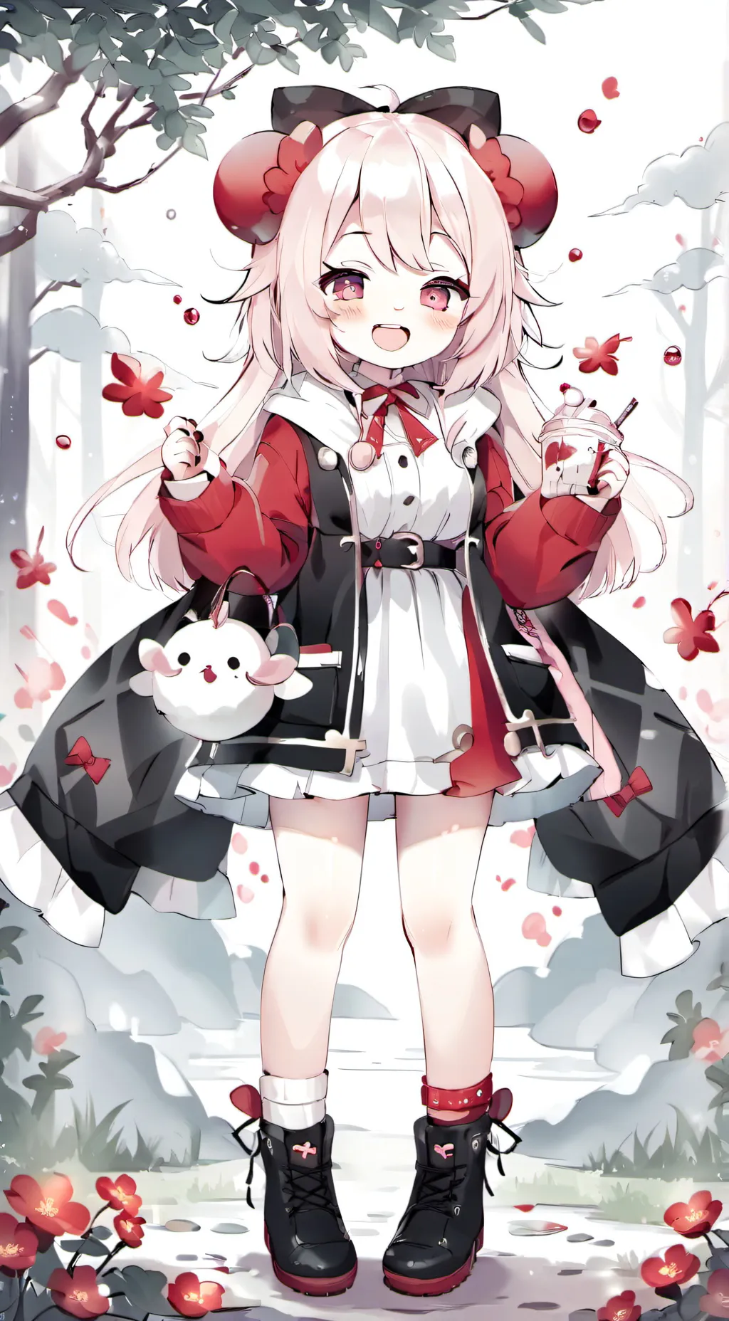 ai character: Meana Alina  background