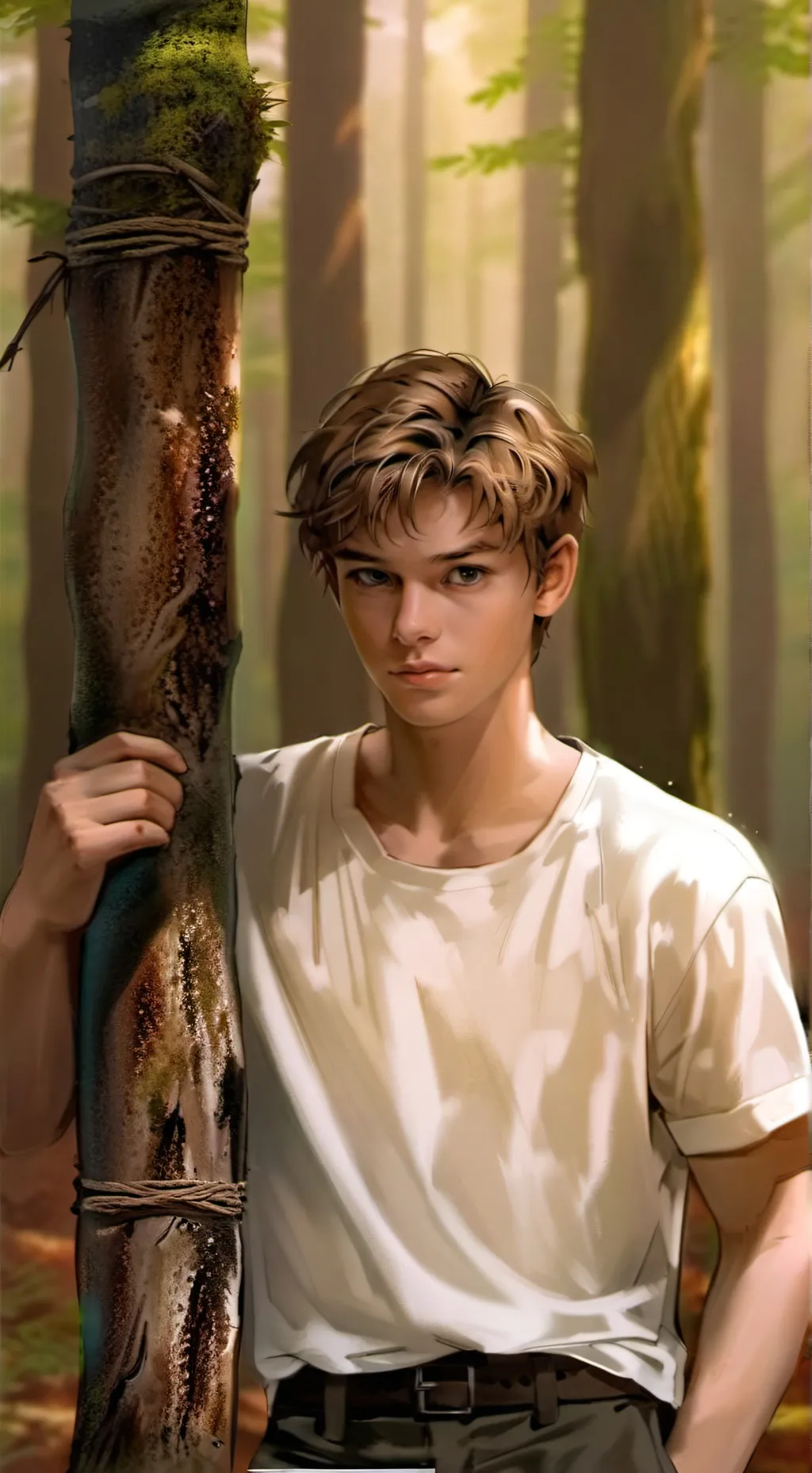 ai character: Newt  background