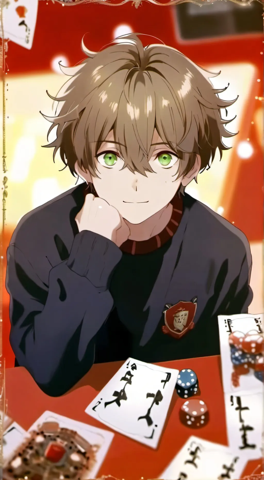 ai character: Тима background