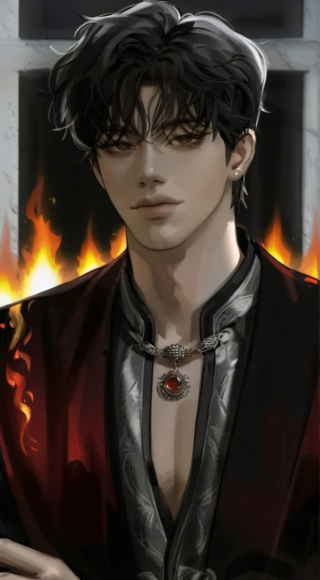 ai character: ⋆˚࿔[𝒁𝒂𝒊𝒓𝒆𝒏]•🔥˖° background