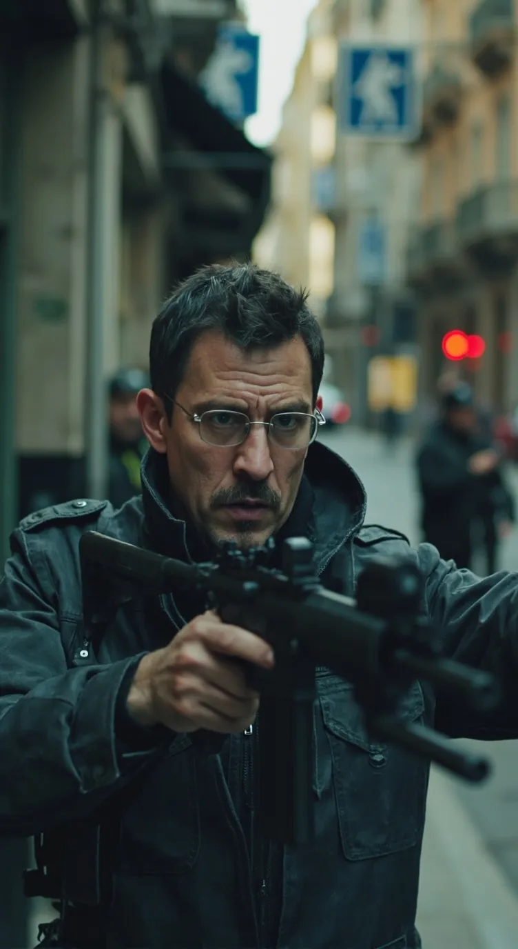 ai character: POLICIA XD 2 background