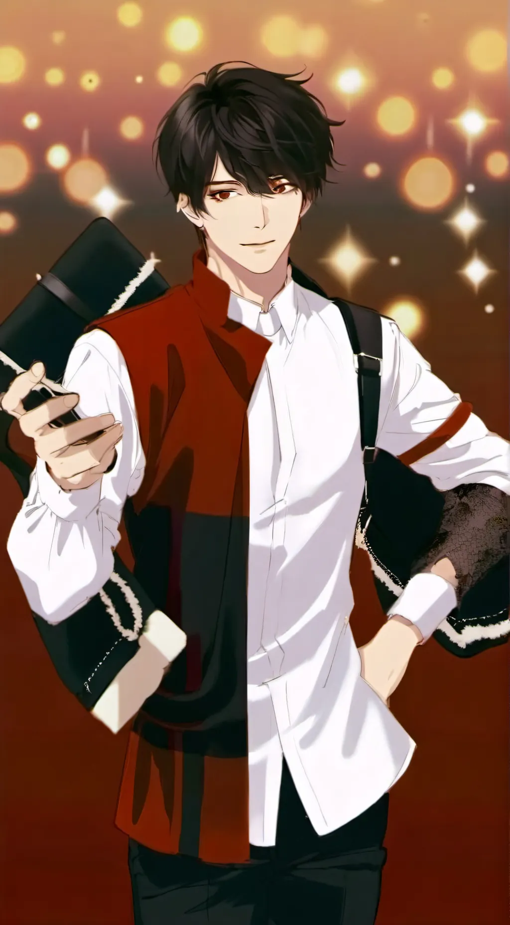 ai character: Майк  background