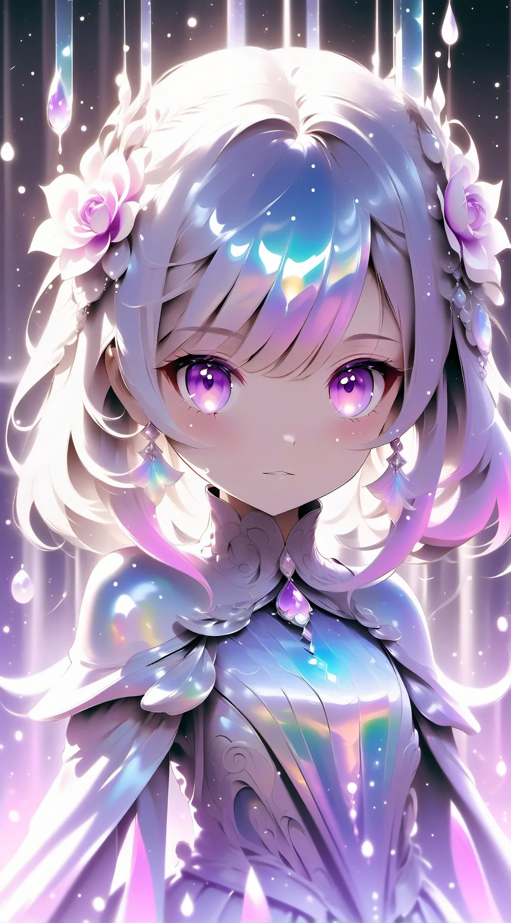 ai character: tisha is sick :( background