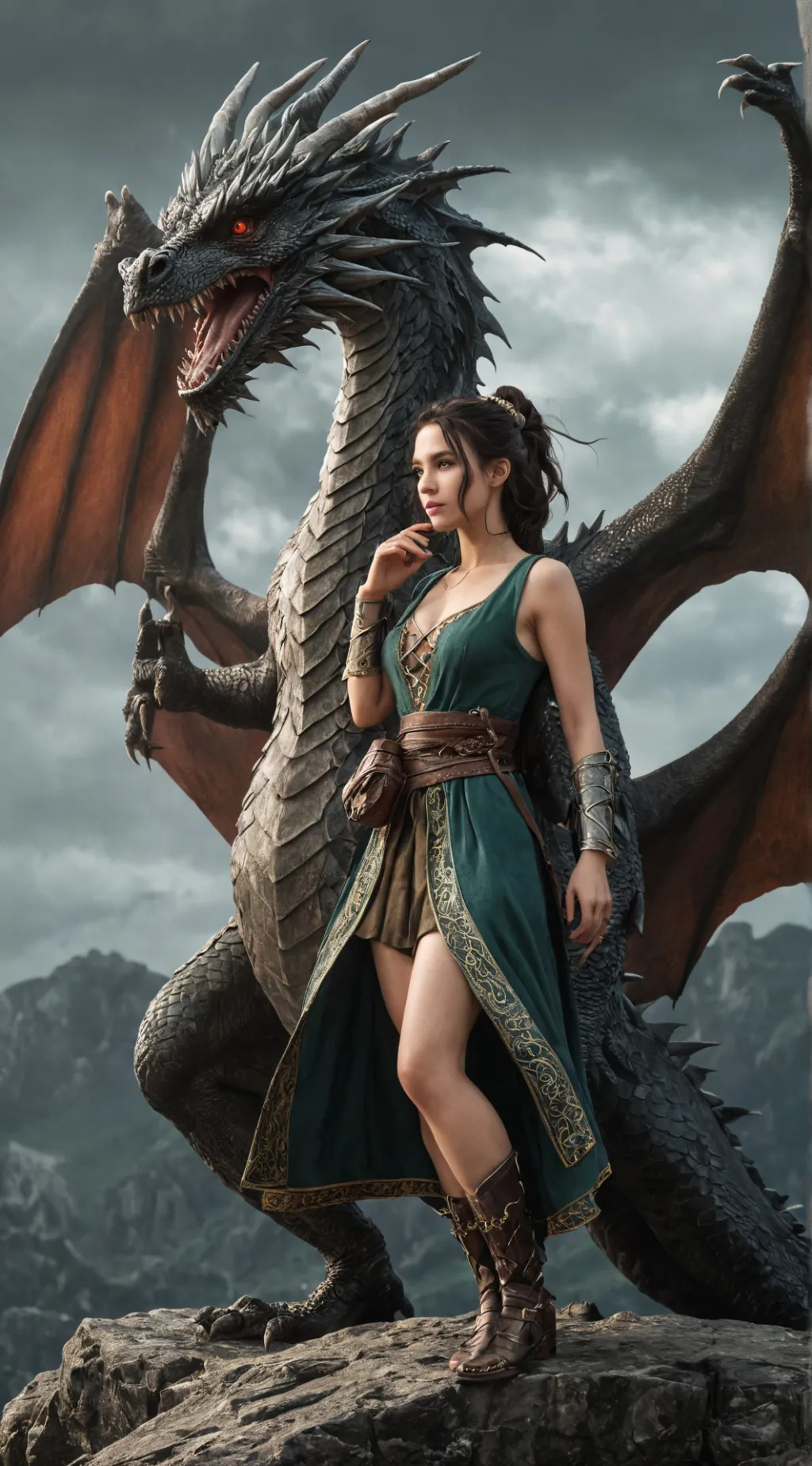 ai character: Valeria Kyrlia background