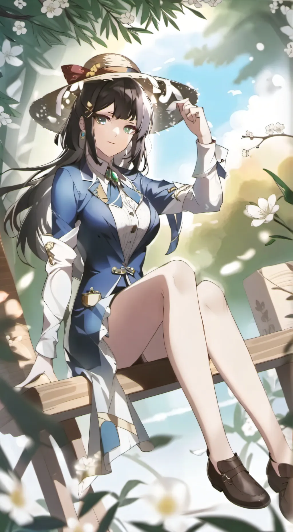 ai character: maestra  background