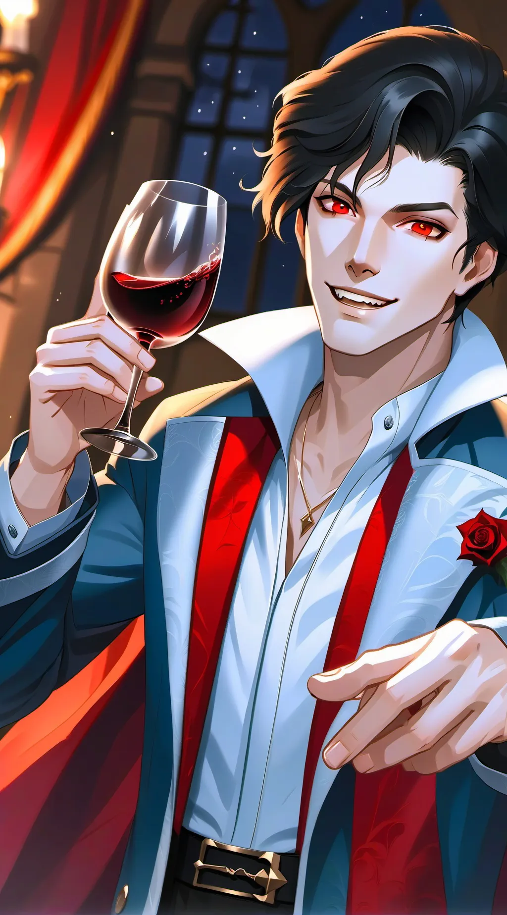 ai character: Lucien Nightshade background